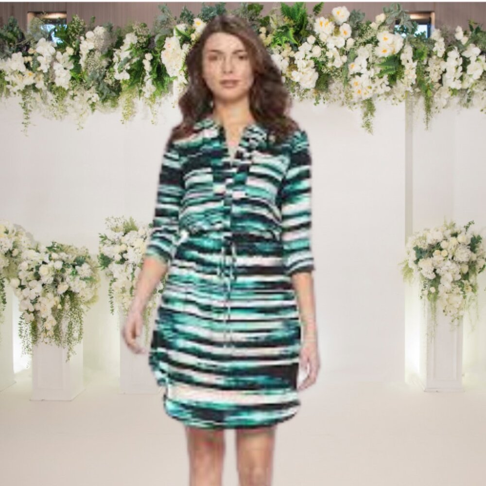 Women's Apt. 9® Crepe Shirt Dress